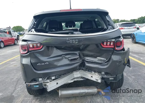 2022 Jeep Compass Latitude 4X4 from USA, damaged, VIN 3C4NJDBB1NT164523